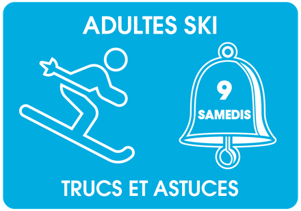 Adultes Ski Trucs et astuces, déb. jan. 15, 2022