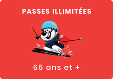 PASSE ILLIMITÉE 65+ ANS