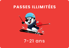 Passe illimitée 25-26 (7-21 ans)