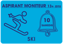 Aspirant moniteur - Ski - 13 ans + - déb. 7 janv. 2023
