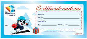 Gift certificate