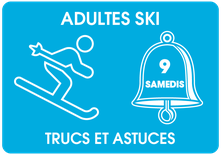 Adultes Ski Trucs et astuces, déb. jan. 14, 2023