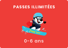 UNLIMITED SEASON PASS        (O-6 YEARS OLD)